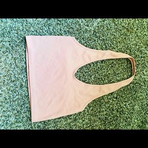 Light Pink Halter Bra/Cropped Top